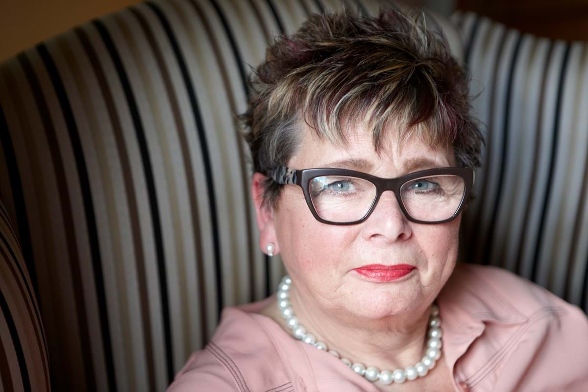 Asbestos disease client Vivienne Swain, who is joining representatives from Thompsons Solicitors to speak at a meeting in Manchester with the Greater Manchester Asbestos Victims Support Group.
