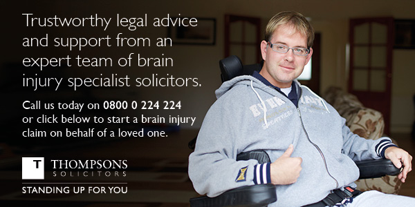 Thompsons' brain injury advert
