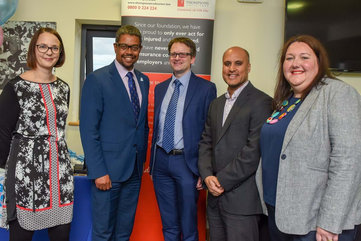 Thompsons Solicitors and J.M. Parsons & Co hold a fundraising event to support Mesothelioma UK