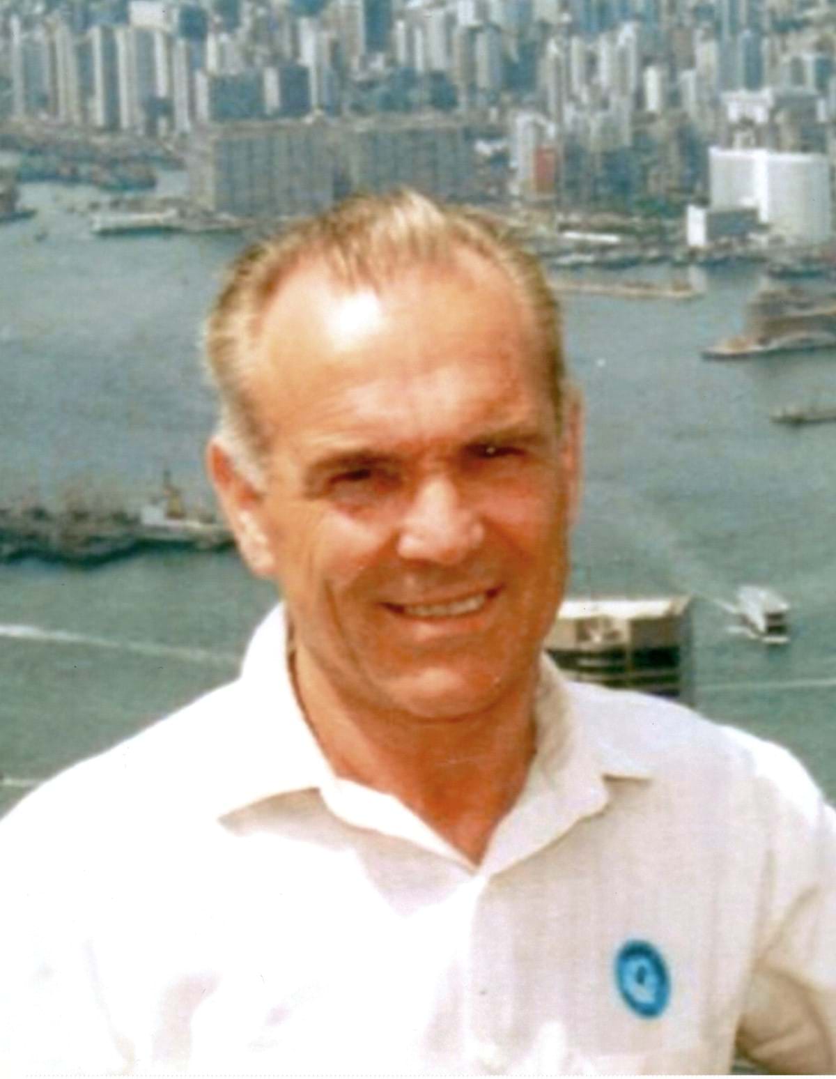 An image of John Hobbs, Thompsons Solicitors’ mesothelioma client, on holiday. 