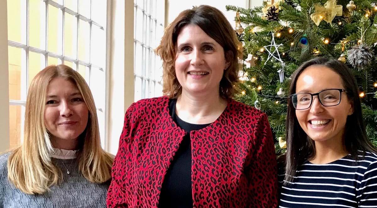 Members of the Thompsons Solicitors team support dignity for periods