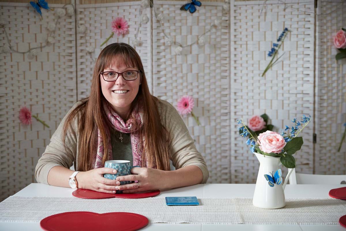 Margie Maguire, at the kitchen table whose life was turned upside-down by vaginal mesh surgery