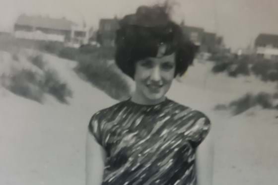Anita Phillips, formerly Whalley, during the early 1960s