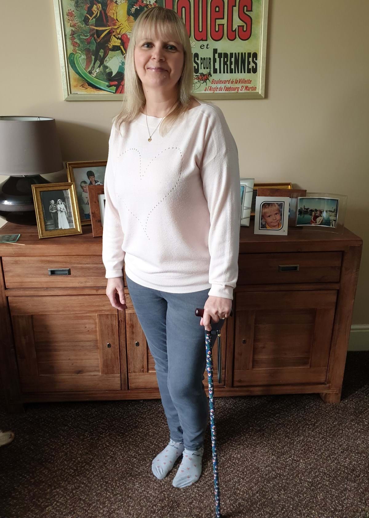 Beverley Burrows, a teaching assistant from Wrexham