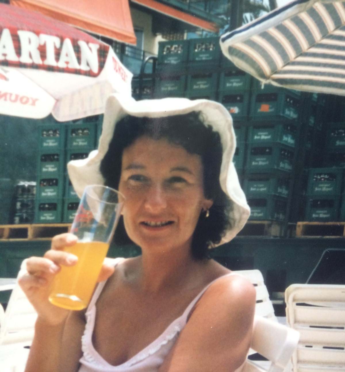 Hazel Hewitt in earlier life