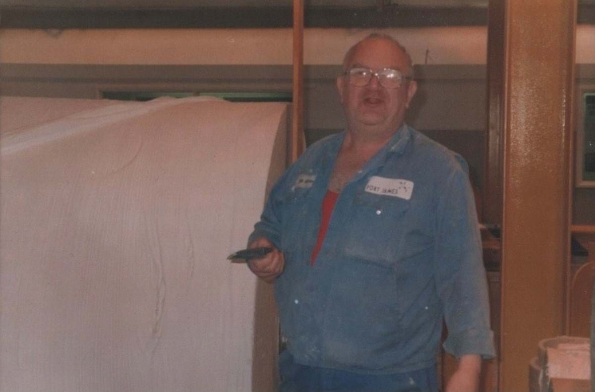 Bill Williams during his working days
