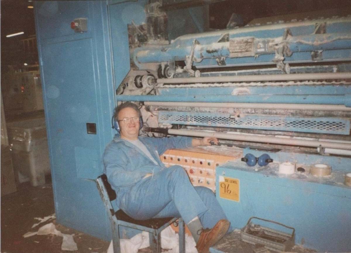 Bill Williams at work