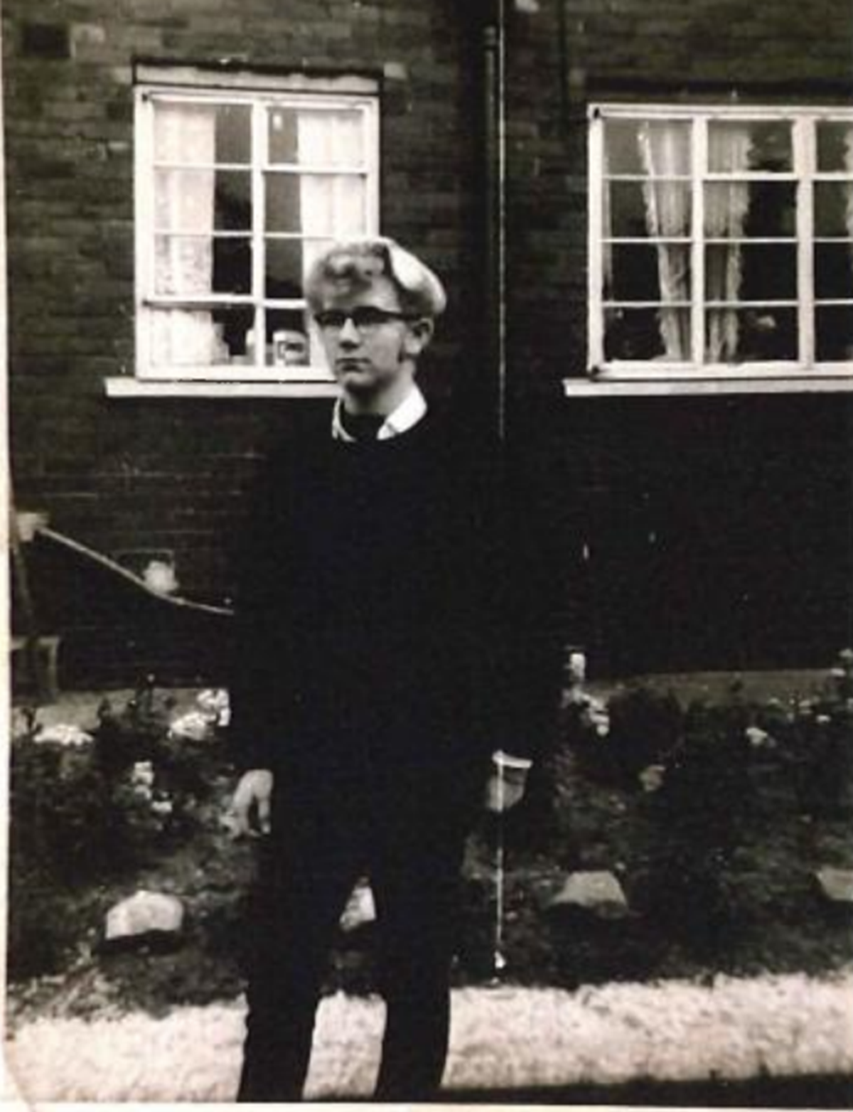 John Howitt pictured in his younger years