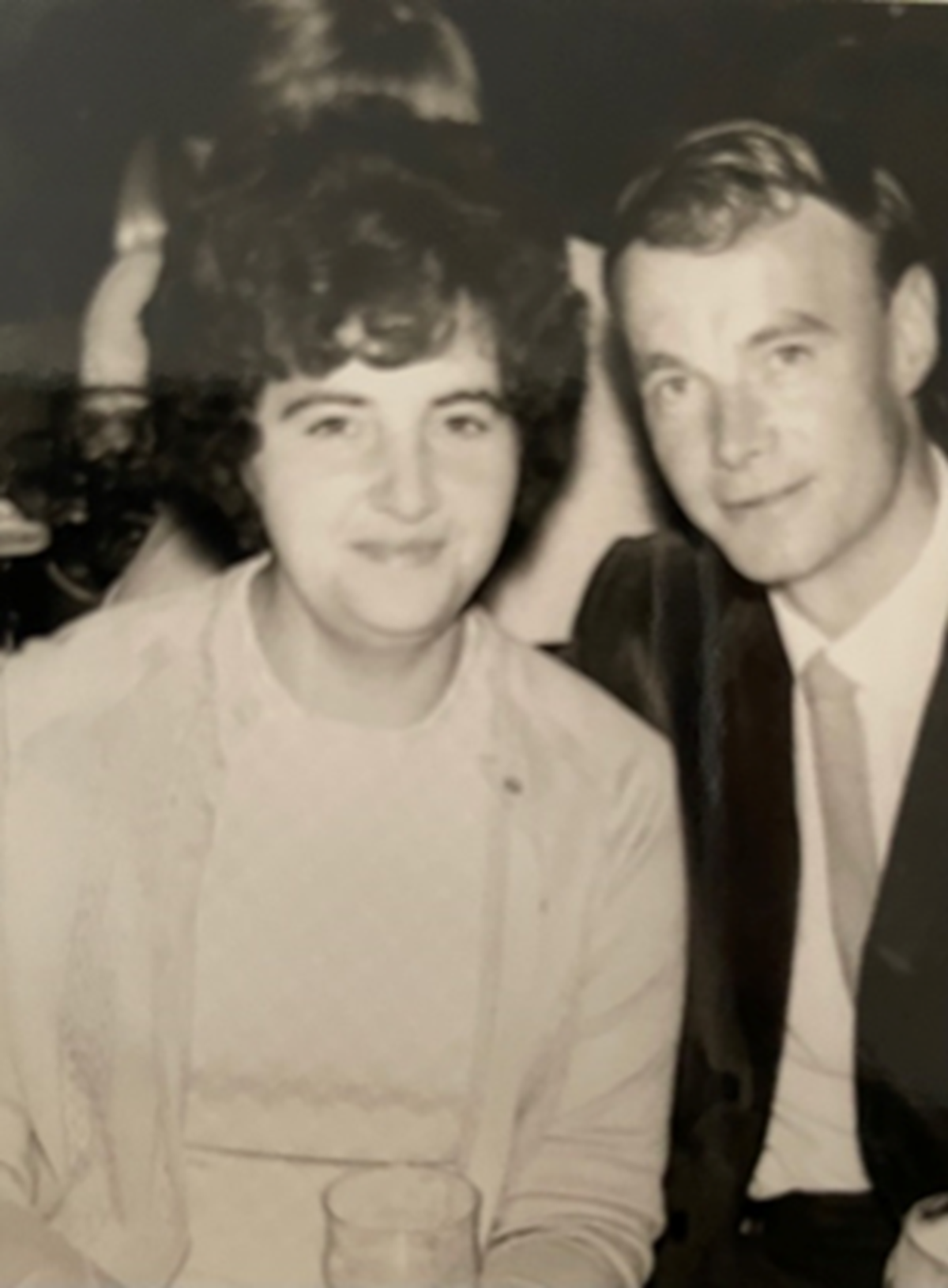 old photograph of woman and man