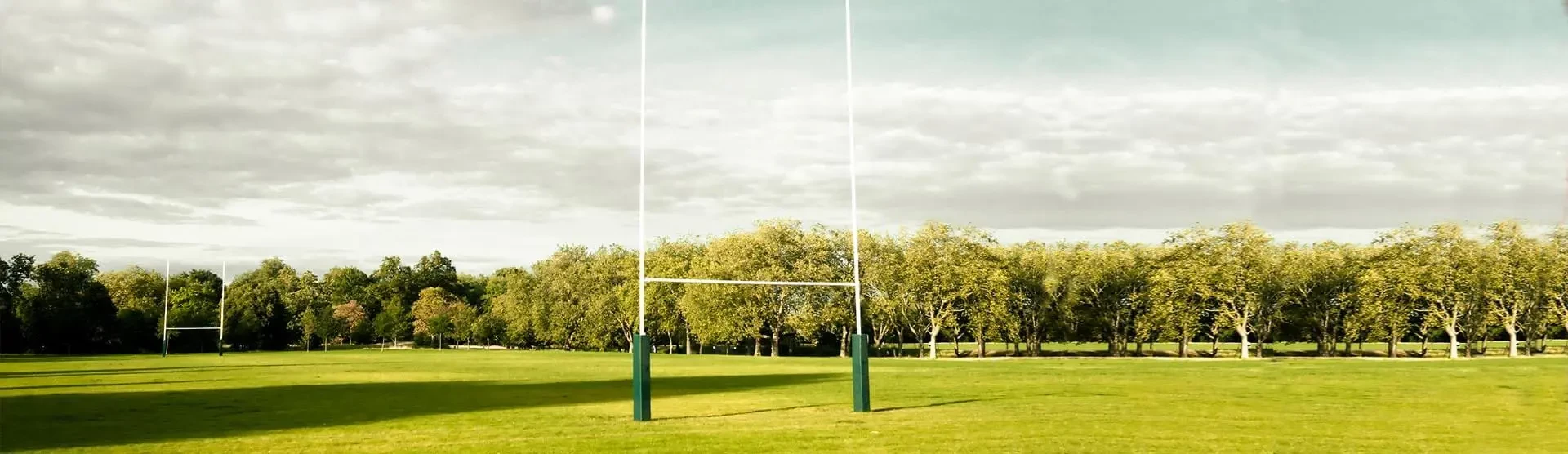 A rugby pitch representing our Scaphoid Fracture claims page.