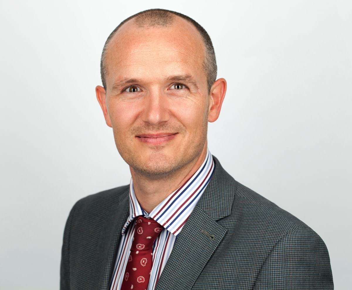 Nolan Mortimer, new regional managing partner at Thompsons Solicitors.
