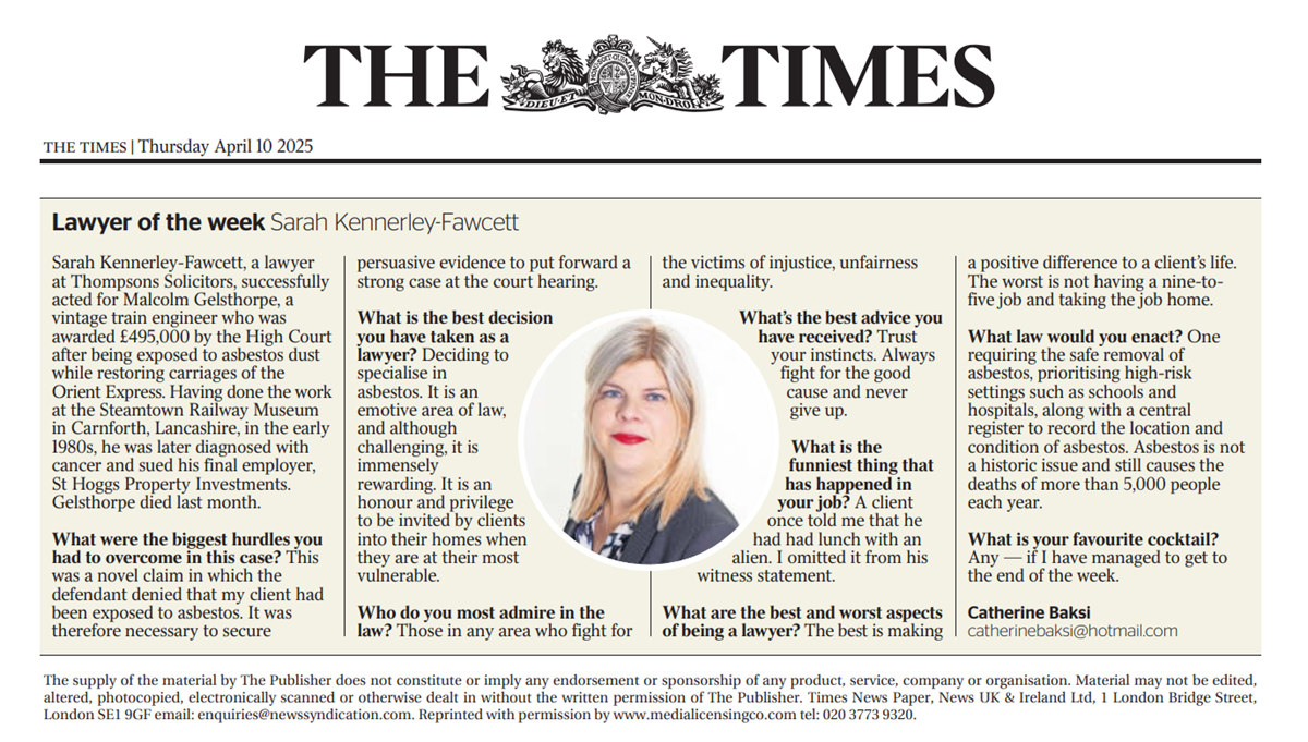 Sarah Kennerley-Fawcett interview
