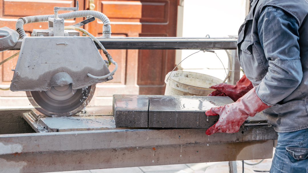 Dry Cutting Engineered Stone